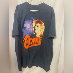 David Bowie rock star music T-shirt men’s size XXXL